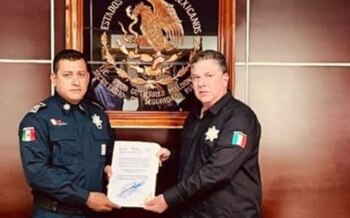 Uno de los detenidos recién