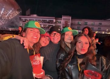 Galilea Montijo en La Casita de Bad Bunny. (Instagram)