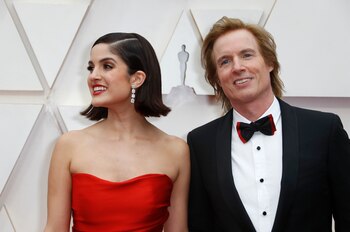 Bryan Buckley y su pareja,