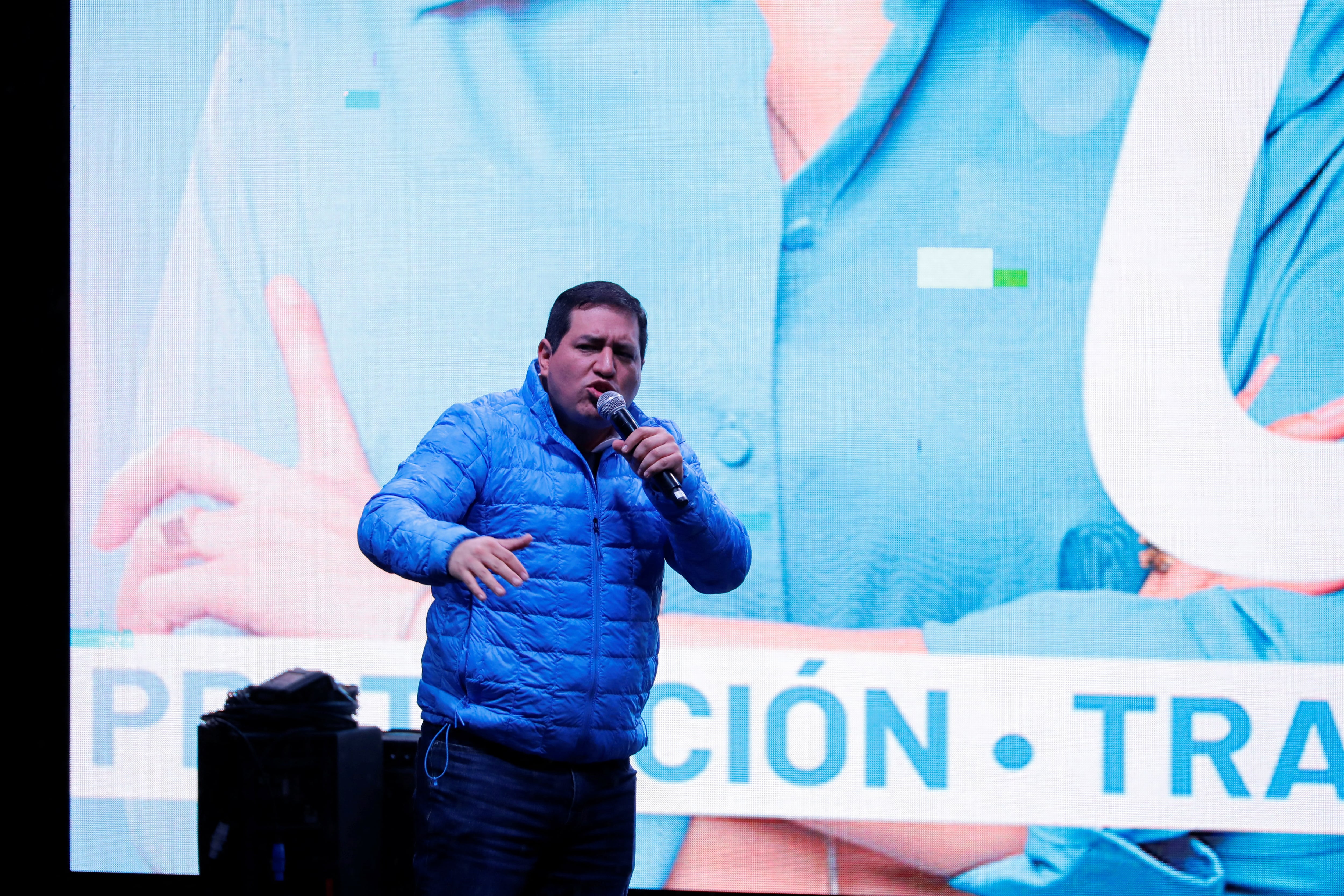 Ex candidato del correísmo, Andrés Arauz. REUTERS/Karen Toro