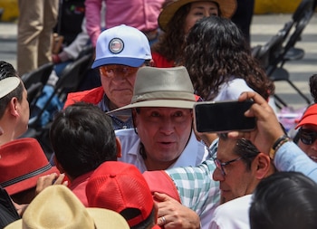 Eruviel Ávila estuvo en el