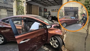 Impactante accidente en Navidad: adulto