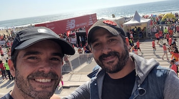 La última foto de Nicolás Cabré junto a su hermano Duilio