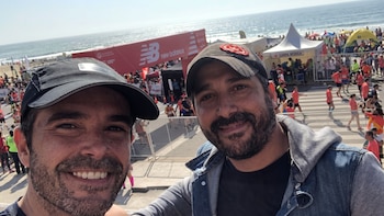 La última foto de Nicolás Cabré junto a su hermano Duilio antes de su fallecimiento