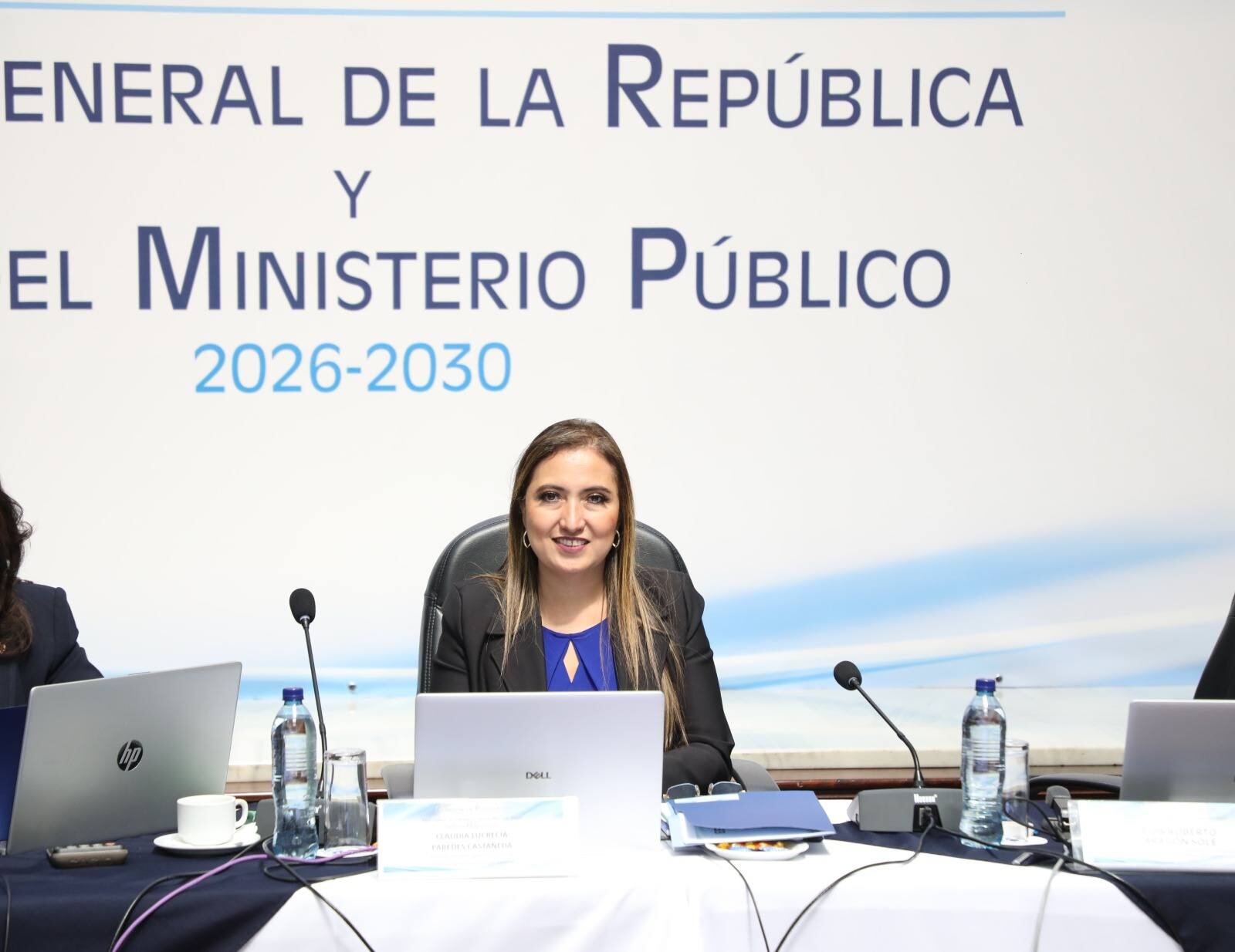 La Corte Suprema de Justicia de Guatemala denunció amenazas sistemáticas contra su presidenta Claudia Lucrecia Paredes Castañeda. (Cortesía: Corte Suprema de Justicia)