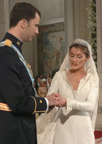Letizia Ortiz Rocasolano Principe Felipe aniversario Reyes España
