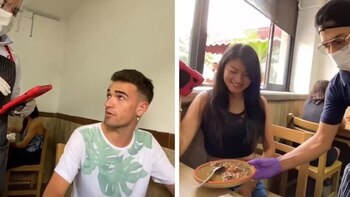 El joven quedó impresionado al