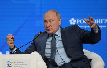 El presidente ruso, Vladimir Putin,