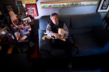 Bruzzone comenzó a coleccionar los