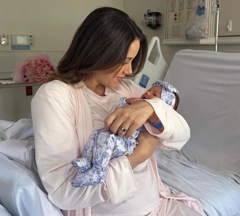 La famosa mostró los primeros outfits de su bebé - crédito silvyaraujo / Instagram