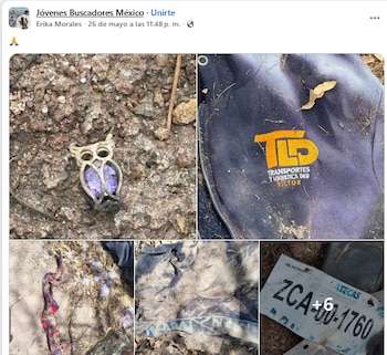 Hallazgos ubicados en Las Casitas, en Fresnillo, Zacatecas