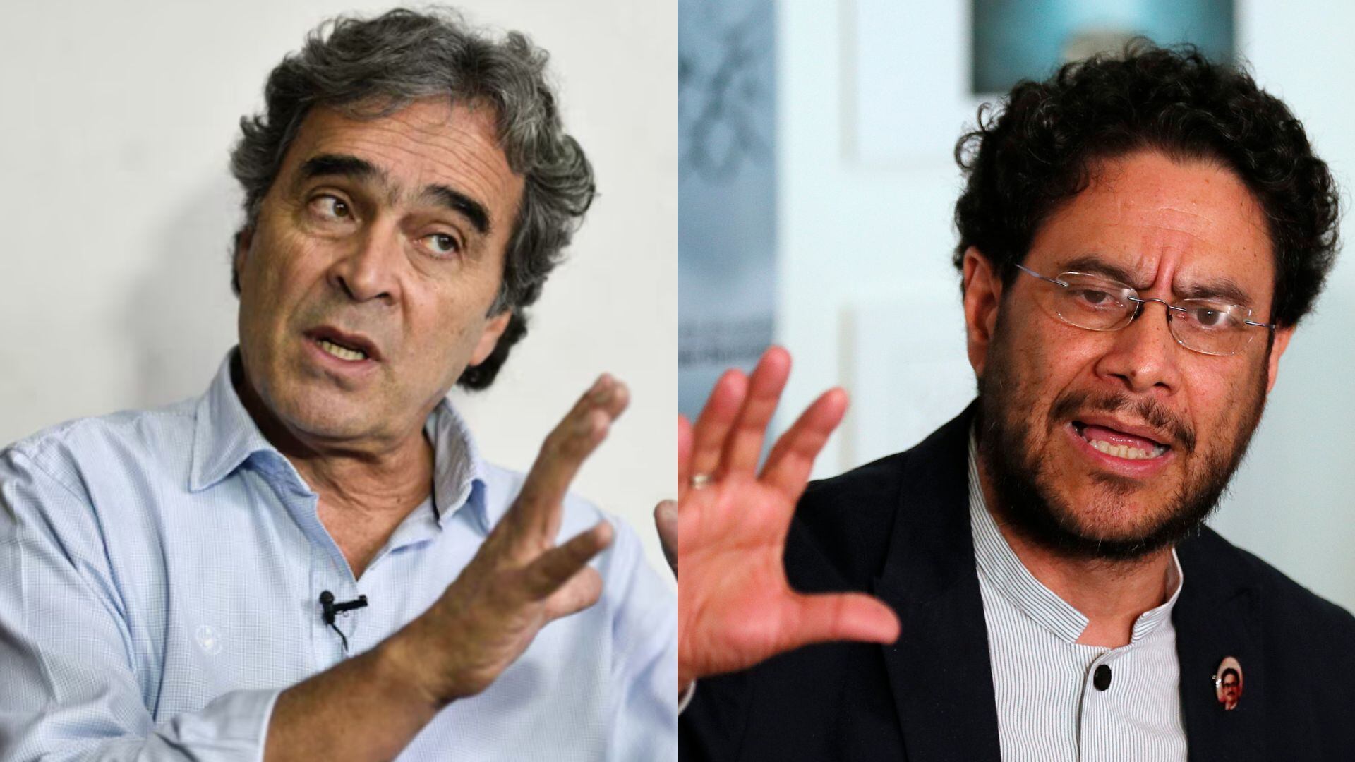 Sergio Fajardo rechazó cualquier alianza con Cepeda y pidió un debate público más sensato - crédito Montaje Infobae