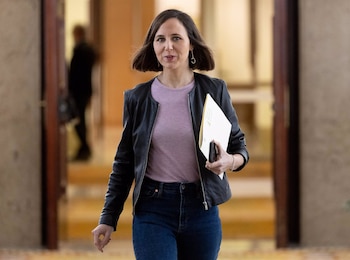 La secretaria general de Podemos,