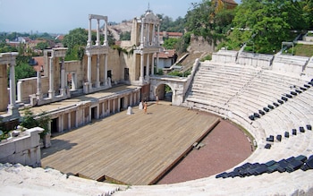 El teatro romano de Plovdiv fue construido en los años 90 del siglo I. (Wikimedia/Edal Anton Lefterov)