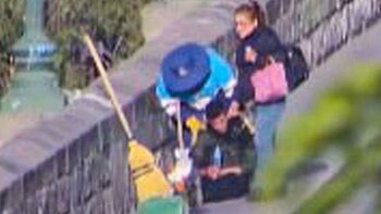 Trabajadora de limpieza impidió que