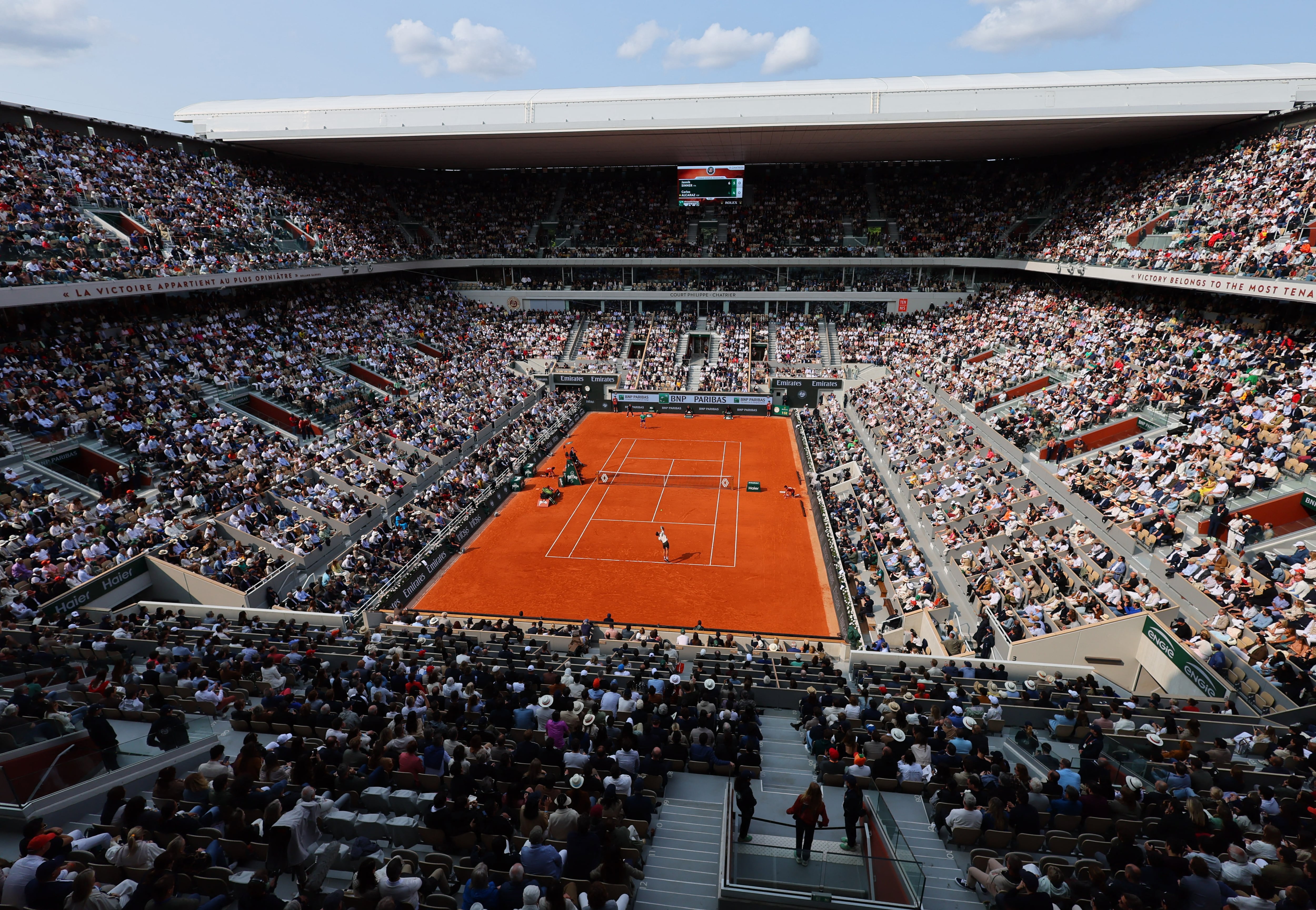 El público también contará con nuevas regulaciones y espacios para disfrutar el torneo (REUTERS/Denis Balibouse)