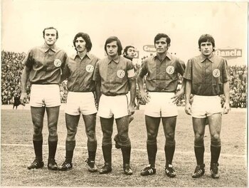 Ameijenda (en el centro) fue