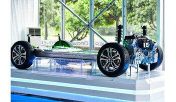 La tecnología Mild Hybrid permite que el vehículo recupere la energía durante el frenado. - Cortesía Chery.