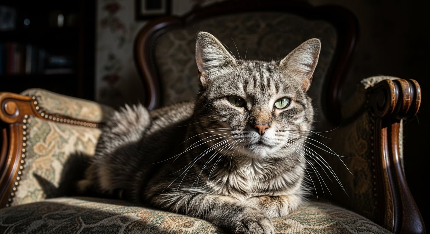 El envejecimiento felino comienza a notarse a partir de los siete años de vida (Imagen Ilustrativa Infobae)
