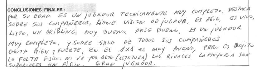 Informe 1 de Messi en su fichaje por el FC Barcelona. (X/Florent Torchut)