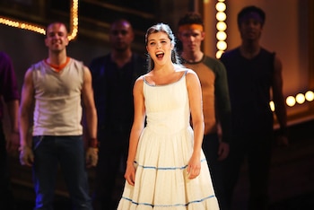 Josefina Scaglione se lució en West Side Story en New York