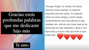 Hijo de Angie Jibaja le