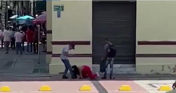 Un integrante de la comunidad