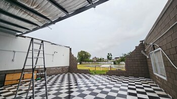 Una zona del club quedó