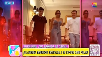 Alejandra Baigorria responde por chats de su hermano Derek expuestos por Pamela López. Captura: Amor y Fuego.