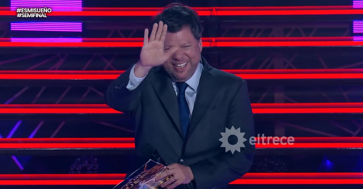 Guido Kaczka pidió disculpas varias veces al aire, pero no logró retomar la presentación del chofer de aplicación en Es Mi Sueño