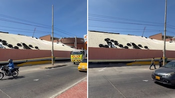 Tras fuerte brisa, el techo