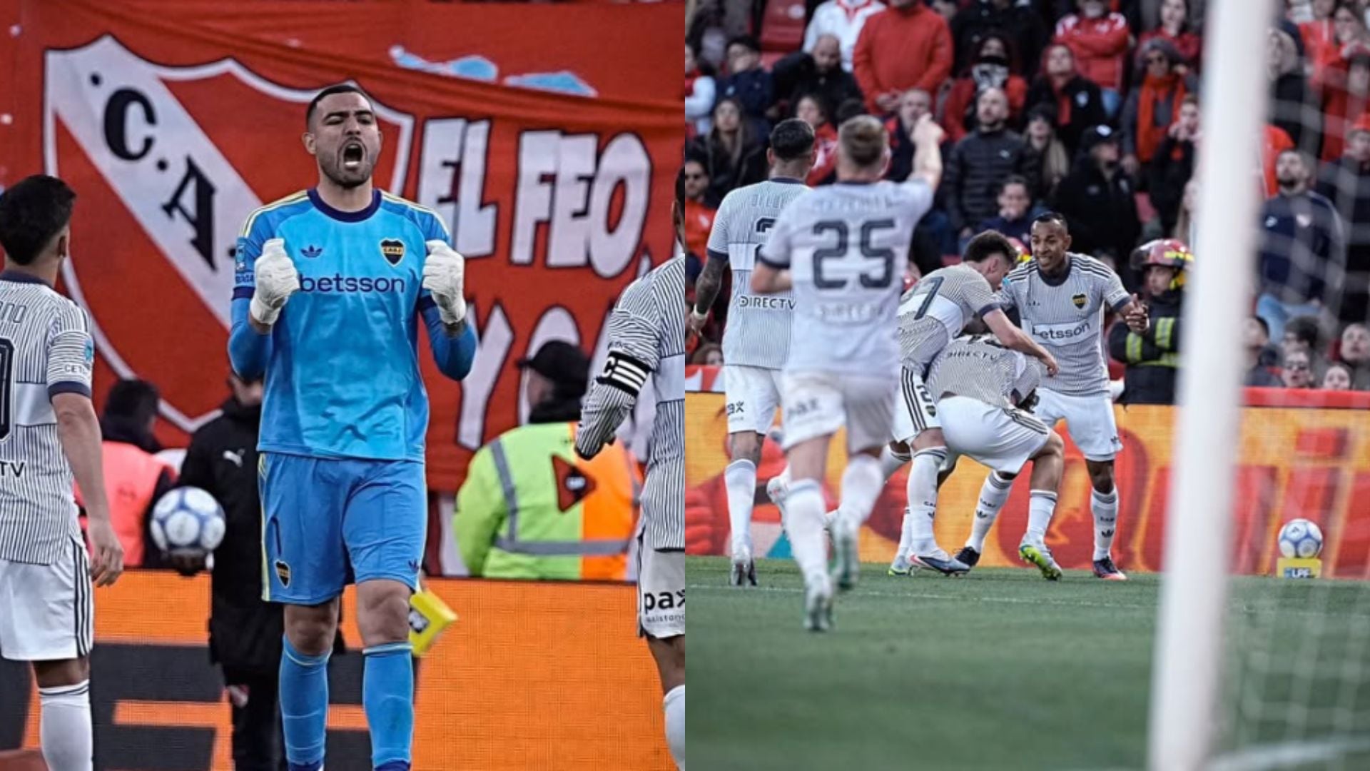 Álvaro Montero y Sebastián Villa brillaron en la victoria 1-0 de Boca Juniors sobre Independiente - crédito Boca Juniors