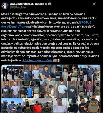 (X @USAmbMex)