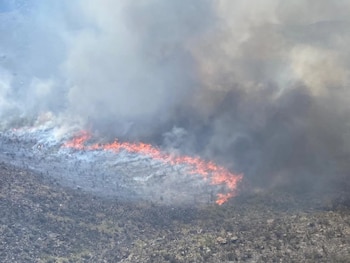 El área afectada permanecerá bajo