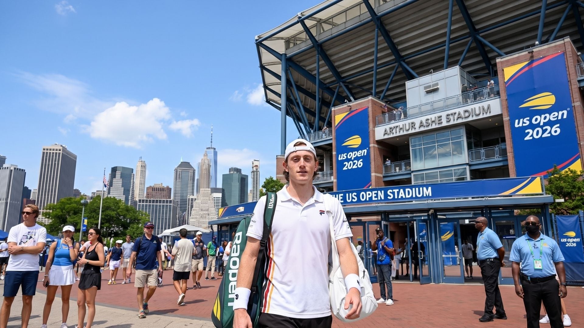 Ignacio Buse jugará por segunda vez en el cuadro principal del US Open. Crédito: VisualesIA ScribNews.