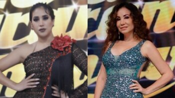 Melissa Paredes y Janet Barboza