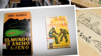 Libros del novelista Ciro Alegría.