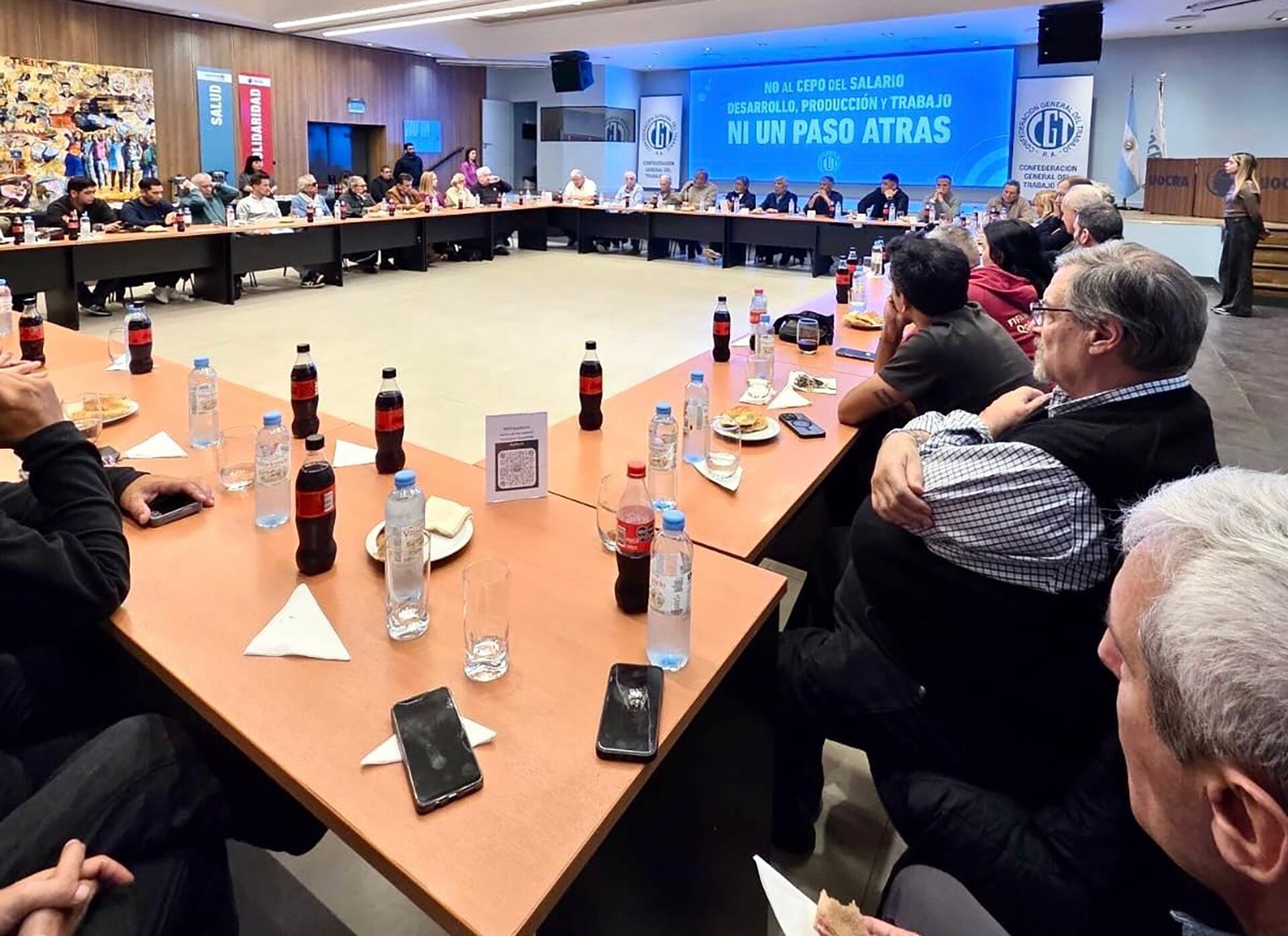Mucha catarsis, el componente de la reunión de la CGT en la UOCRA