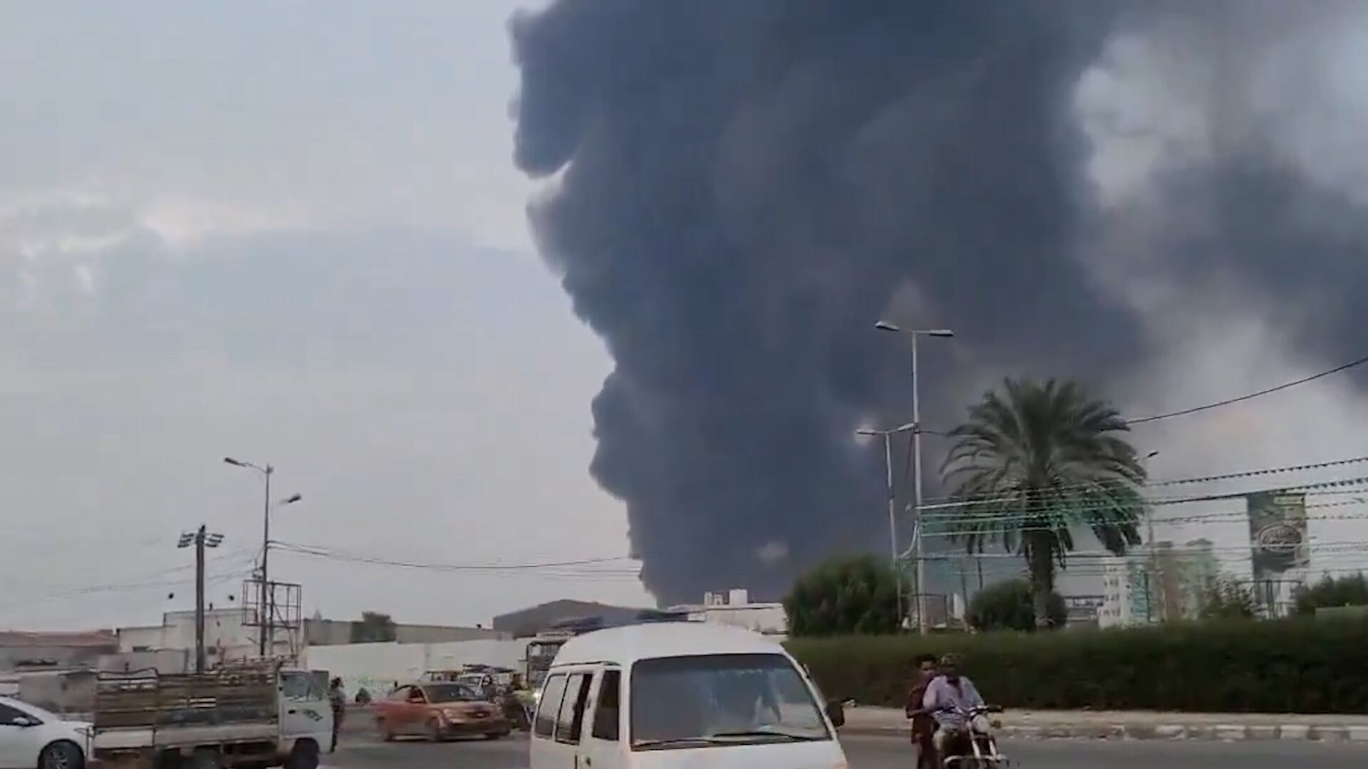 Israel atacó el puerto de Al Hodeida, controlado por los rebeldes hutíes (Archivo)