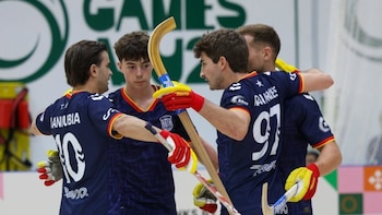 La selección masculina de hockey patines vence a Suiza y firma una fase de grupos con pleno de victorias
