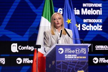 Giorgia Meloni reiteró su rechazo