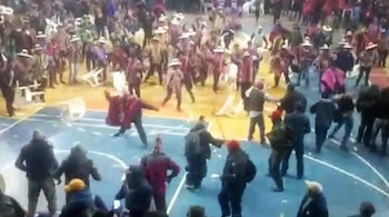 Pelea en el Congreso del