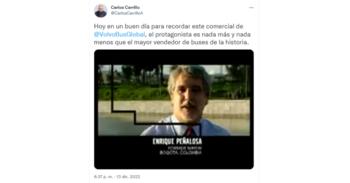 En Twitter Enrique Peñalosa compara