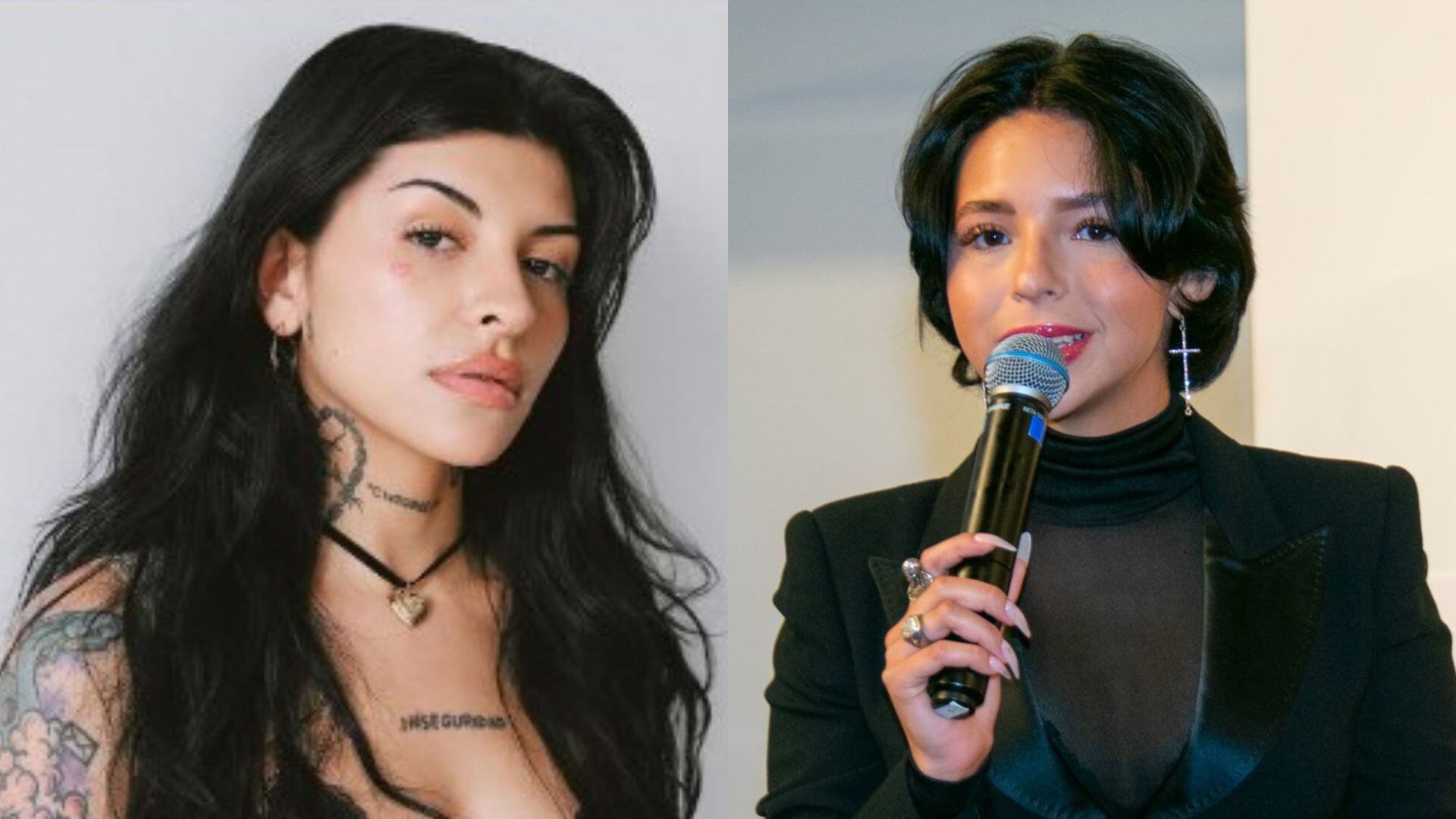 Además, Cazzu reflexionó sobre los límites en su papel como madre y sobre la relación de su hija con su padre y la esposa del mismo. (@cazzu / @angela_aguilar_)