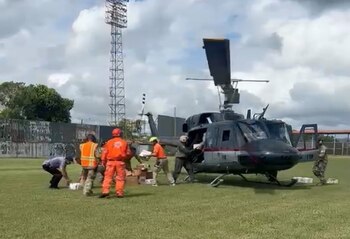 El apoyo se concentra en las provincias de Coclé, Veraguas, Herrera y Los Santos, donde el movimiento telúrico causó mayores daños. (Senan)