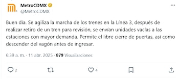 Comunicado sobre los retrasos que