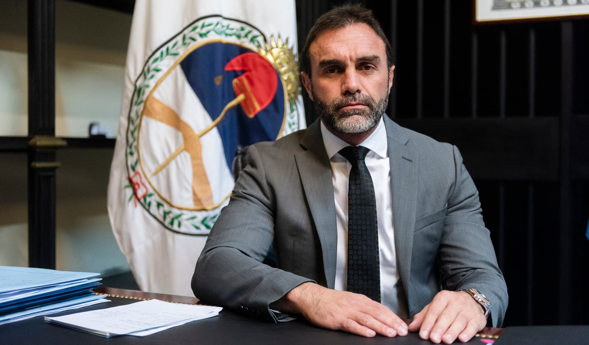 El exjefe de la bancada libertaria en el Senado, Ezequiel Atauche (Jujuy), continuará como presidente de la comisión de Presupuesto de la Cámara alta (Adrián Escandar)