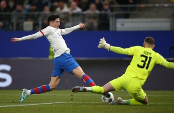 Champions League en acción