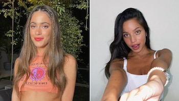 Tini Stoessel y Emilia Mernes