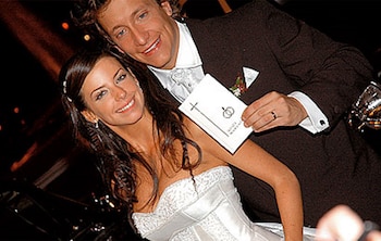 Mercedes Funes y Nicolás Vázquez se casaron en 2006, tras seis años de noviazgo (Archivo)
